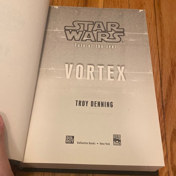 Star Wars Fate Of The Jedi Vortex - Troy Denning (hardcover book) - Picture 2 of 2